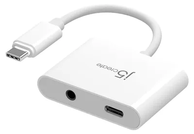Produktbild von j5create Usb-C to Audio Adapter - Adapter - Audio/Multimedia
