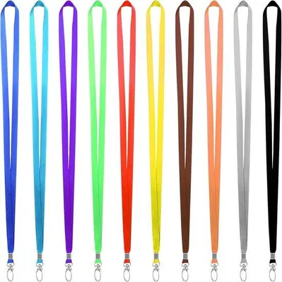 Immagine prodotto di Portachiavi colorati, 10 pezzi, in Pelle finta