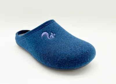 Produktbild von Damen Hausschuhe Vegan ultraleicht weich Schlupfschuh ohne störende Nähte aus recycelten PET-Flaschen