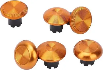 Produktbild von Metallene Knöpfe Goldfarben für PS5