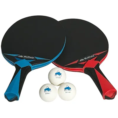 Produktbild von Buffalo Duo Outdoor-Tafeltennisschläger-Set