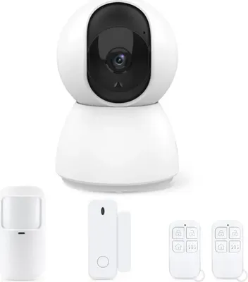 Produktbild von Sicherheitssystem – WiFi-Kamera 1080P, PIR-Detektor, Tuya