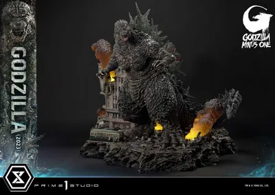 Produktbild von Godzilla Minus One Diorama Masterline Series Godzilla 2023 Bonus Version 70 cm