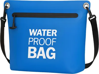 Imagen del producto de Bolsa seca impermeable, de 4 litros, ligera, ideal para actividades al aire libre y camping