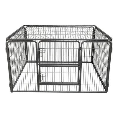 Produktbild von Hühnerauslauf Excellent - Mit Dachplatte - Hühnerstall - Sehr stabil - Einfacher Aufbau - 125 x 80 x 70 cm