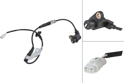 Produktbild von A.B.S. ABS Sensor Raddrehzahl für SUZUKI IGNIS II 30197