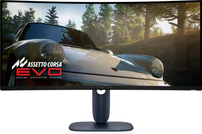 Dell Alienware AW3425DW Curved-Monitor 86.4cm (34.2") UWQHD, OLED, 0.03ms, HDMI,