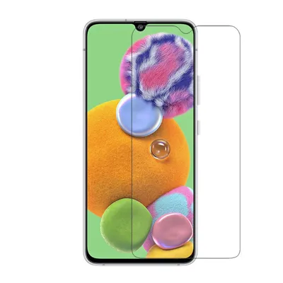 Immagine prodotto di Protezione per schermo in vetro temperato, modello Panzer, per Samsung Galaxy A91, durezza 9H