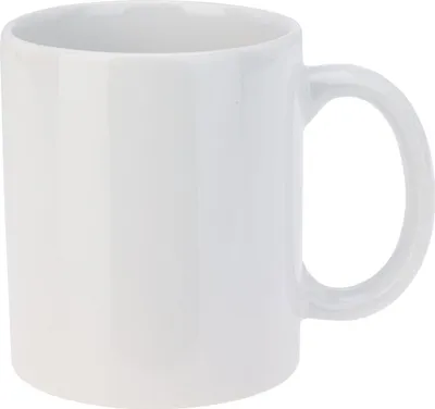 Image de Mug en céramique blanche 330 ml