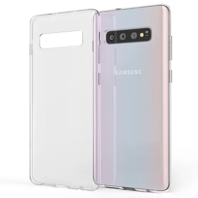 Produktbild von NALIA Hülle "GLAZE" für Samsung Galaxy S10 - Klare TPU Schutzhülle, Anti-Gelb, Schlank & Leicht - Transparente Handyhülle