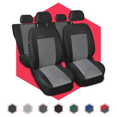 Produktbild von Autositzbezüge Universal Schonbezüge Sitzauflage PKW Schonbezug Polyester Grau
