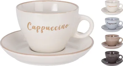 Image de Tasse à cappuccino avec soucoupe EH