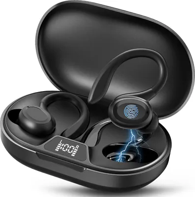 Produktbild von VSIUO Bluetooth Kopfhörer In Ear mit Bluetooth 5.4, Hi-Fi Stereo Sound, 4 ENC Mikrofone, 50 Std Laufzeit, LED Ladeanzeige, Ideal für Sport & Arbeit