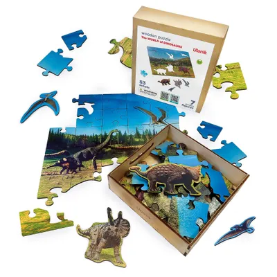 Produktbild von Bodenpuzzle "Dinosaurier"