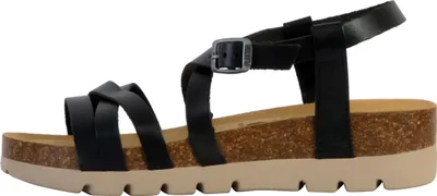 Produktbild von Comba-Pantoletten mit Keilabsatz aus Leder