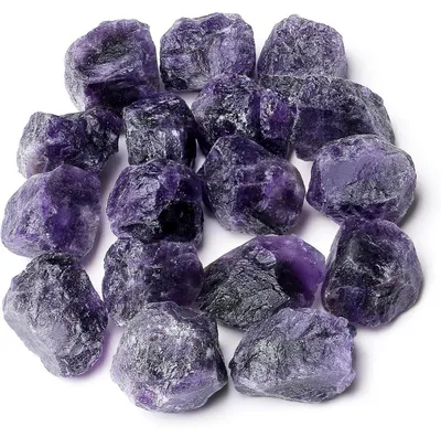 Produktbild von Amethyst Rohsteine Heilsteine 200g ca. 2-3 cm Naturkristall Geschenkbox