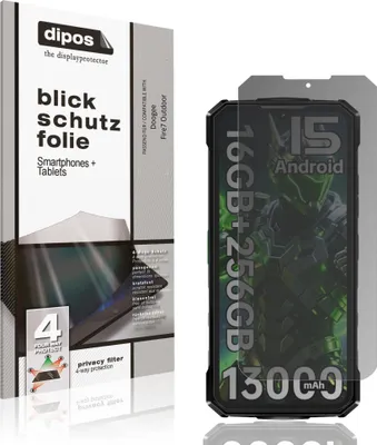 Image de Protection écran de Confidentialité pour Doogee Fire7 Outdoor Protecteur Anti-Espion dipos