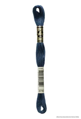Produktbild von DMC Stickgarn Mouline Special 117MC -3750, 6-fädig, 8m