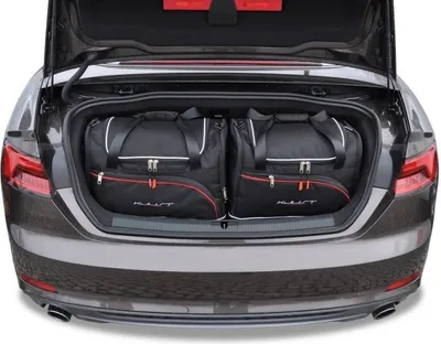 Obrázek produktu pro J&J Automotive | Sada 4ks cestovních tašek AERO pro AUDI A5 CABRIO 2017+