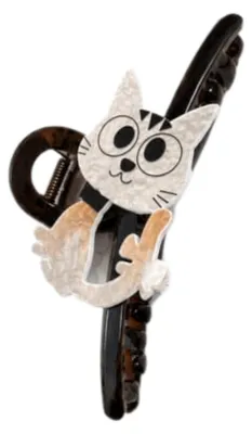 Immagine prodotto di Ecarla - Fermaglio per capelli a forma di gatto, 1 pezzo