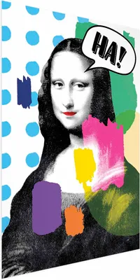 Produktbild von Posterpapier Poster - Mona Lisa Pop-Art 21x30 cm Streetart h-A-0140-ao-a