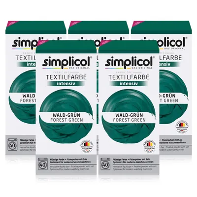 Produktbild von Simplicol Textilfarbe intensiv Wald-Grün 150g