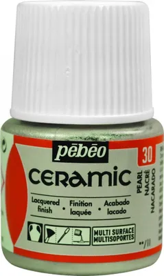Image de Pebeo Keramikfarbe 45 ml. - 30 Perlen