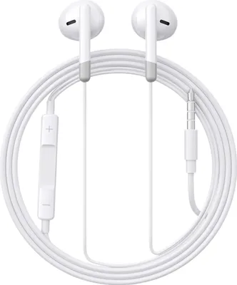 Obrázek produktu pro JOYROOM JR-EW01, Kabel, 20 - 20000 Hz, Hovory/hudba, Sluchátka s mikrofonem, Bílá