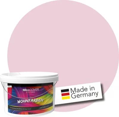 Produktbild von WALLCOVER Wandfarbe Pink Rosa Hochdeckend Klasse 1 Matt 2,5L für 20 m²