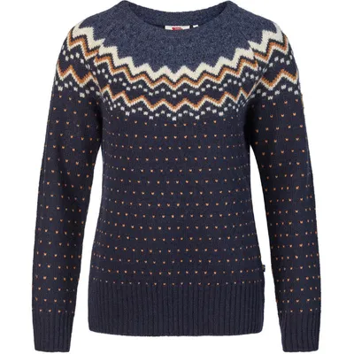 Obrázok produktu pre Fjällräven ÖIVIK, Dospelý, Žena, sveter, Námorná, výstrih bez goliera, dlhý rukáv