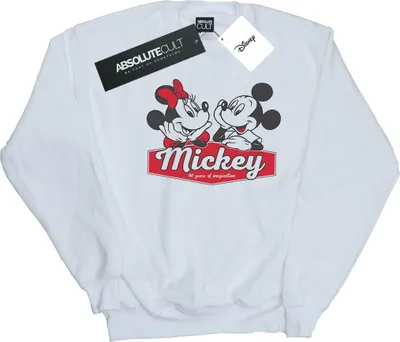 Produktbild von Disney - "90 Years" Sweatshirt für Herren BI38807 (4XL) (Weiß)