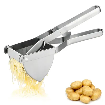 Produktbild von Edelstahl-Kartoffelpresse für perfekt zubereitetes Kartoffelpüree