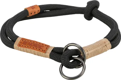 Image de BE NORDIC Collier à arrêt de train 30 cm/ø 6 mm noir/sable