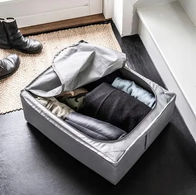 Produktbild von IKEA Skubb Aufbewahrungstasche 44x55 cm Weiß