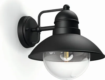 Image de Applique E27 Noir Hoverfly Philips