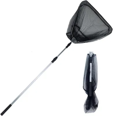 Productafbeelding van Schepnet 120 cm, met telescopische steel, voor vijver