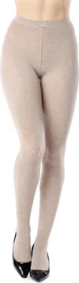 Image de Collants pour femmes Bellivalini en viscose BLV-1117 (sable, M) .