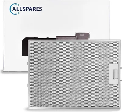 Produktbild von AllSpares Metallfilter für Dunstabzugshauben geeignet für   422872, 00422872 (380x283x8mm)