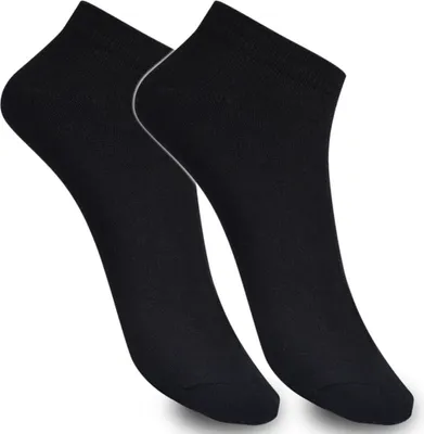 Produktbild von vidaXL Sneaker-Socken 43-46 Schwarz 24 Paare