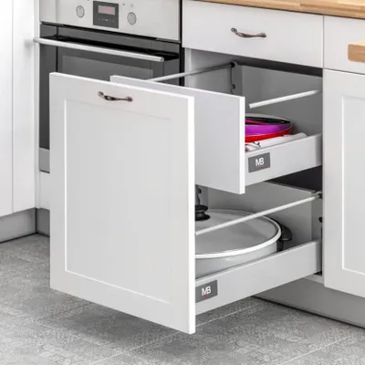 Produktbild von Moderne Boxlade - Grau - 250 mm
