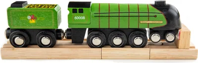 Produktbild von Drewniana replika lokomotywy Eisenhower firmy Bigjigs Rail