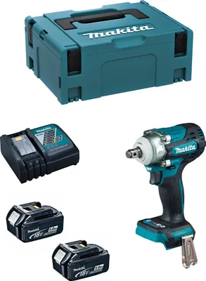 Produktbild von Schlagschrauber MAKITA DTW300RTJ (2 x 5,0 Ah + DC18RC + MAKPAC 2)
