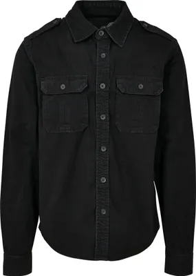 Image de Brandit - VINTAGE Denim chemise noir - XXL