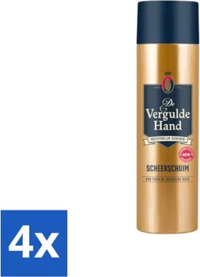 Produktbild von Gilded Hand Rasierschaum 250 ml - Vorteilspack - 4 Stücke