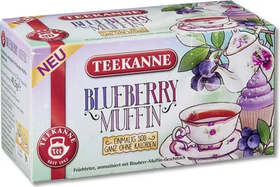 Image de Théière - Muffin aux myrtilles - 18s