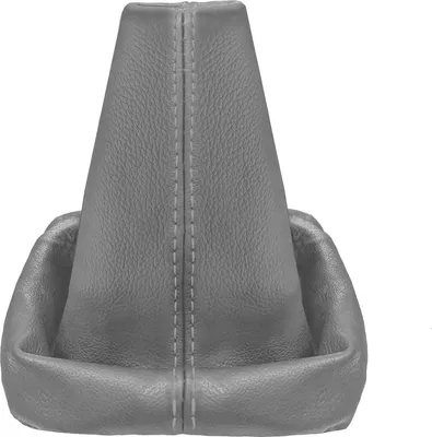 Produktbild von Schaltsack grau Schaltmanschette für VW Passat 3B 3BG 100% Echtleder
