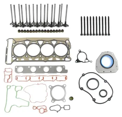 Immagine prodotto di Kit guarnizione testata - Valvole e bulloni - Per motore 2.0 TFSI TSI - Codice CBFA - Sostituisce il codice 06D109601M