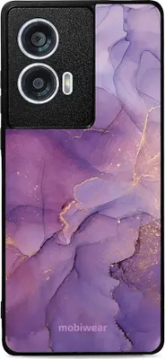 Produktbild von Handyhülle für Motorola Edge 50 Fusion, Mobiwear Glossy Case, Violett