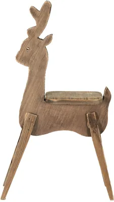 Zdjęcie produktu dla Clayre & Eef 5H0633 Dekoracyjny renifer brązowy 38x15x68 cm