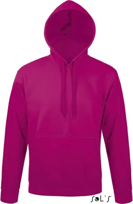 Produktbild von SOLs 47101 | Uni Hooded Sweat-Shirt Snake / Kapuzenpulli Innen angerau - Farbe: Fuchsia - Größe: S